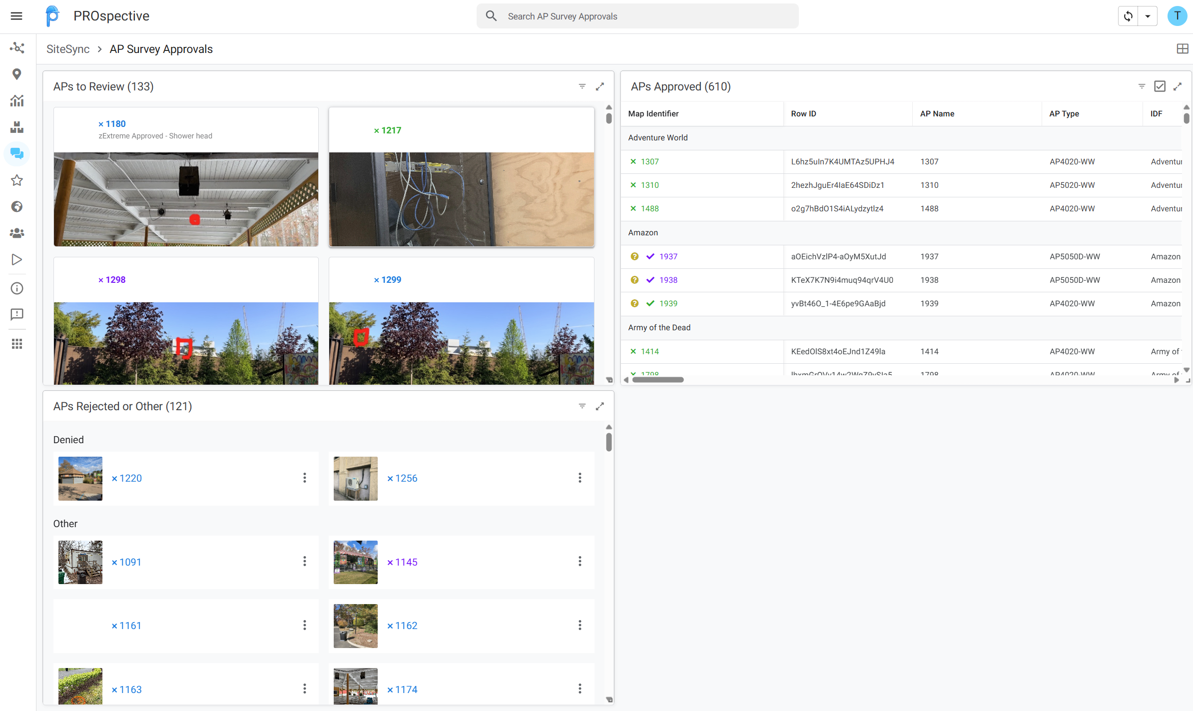 PROspective surveys view